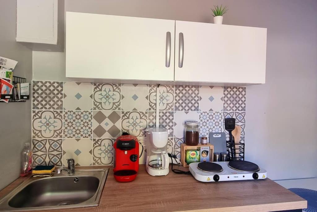 Studio Independant Avec Terrasse Vue Jardin Beauchamps  ภายนอก รูปภาพ