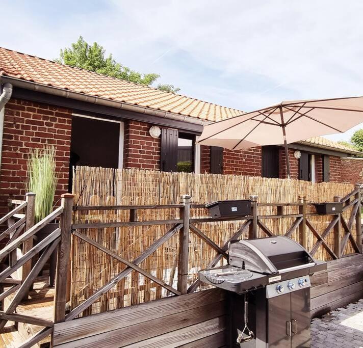 Studio Independant Avec Terrasse Vue Jardin Beauchamps  ภายนอก รูปภาพ